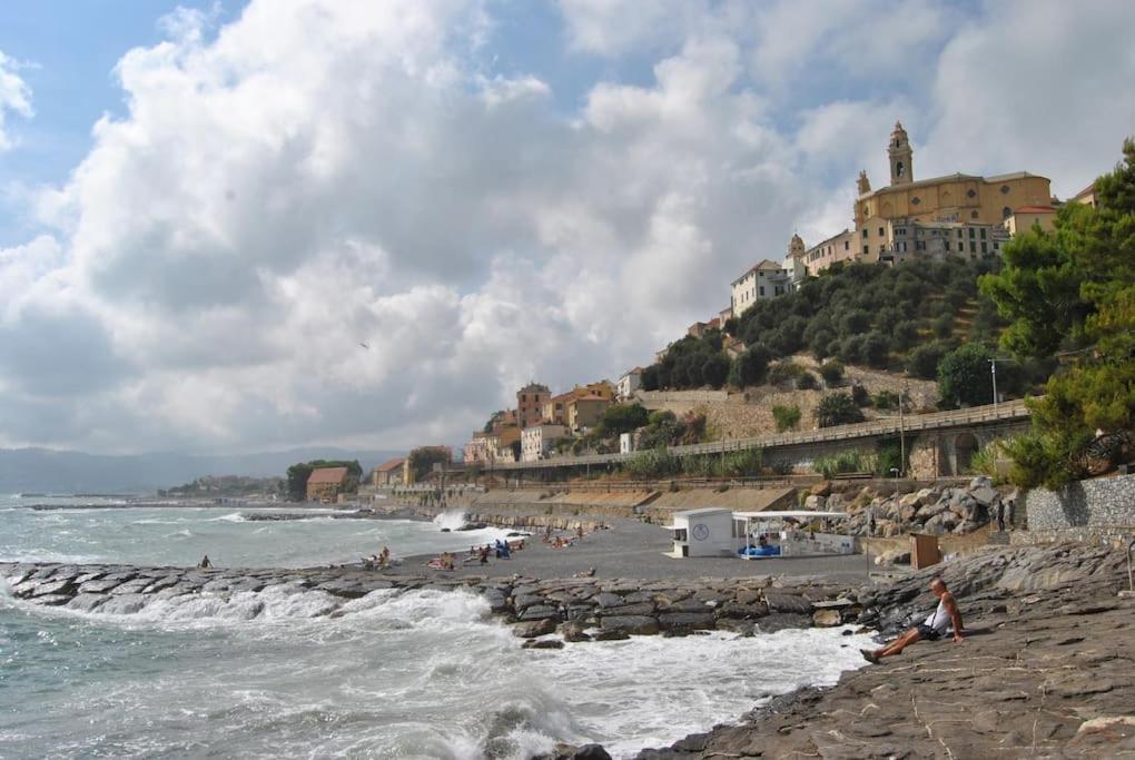 Appartamento Casa Del Sole Affacciato Sul Mare Cervo Esterno foto